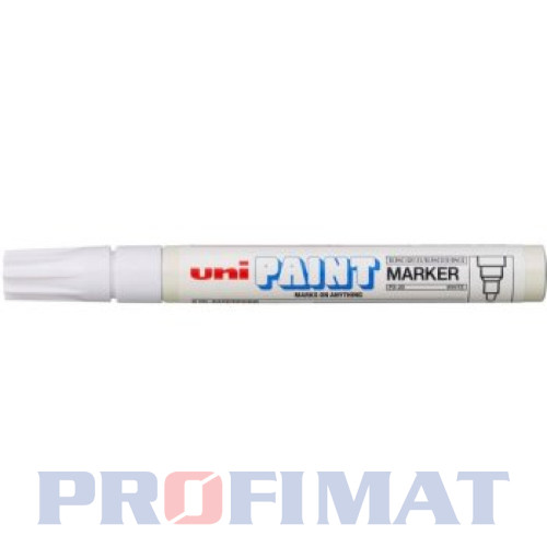 Lakový popisovač biely UNI paint marker PX-20 